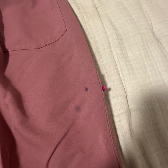 Figs high waisted Zamora jogger scrub pant - large petite - mauve - Picture 3 of 4